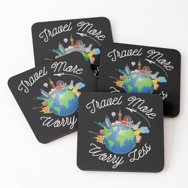 Item preview, Travel More Worry Less designed and sold by OurBlairWorld.