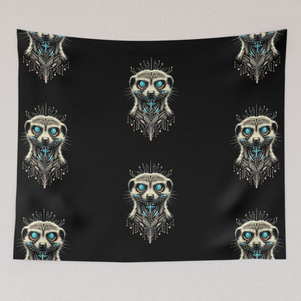Item preview, Underground Explorer - Cyber Meerkat designed and sold by MrAI-Store.