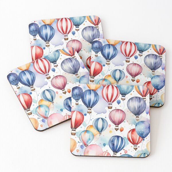 Item preview, sky balloon Watercolour  designed and sold by shokA Design.