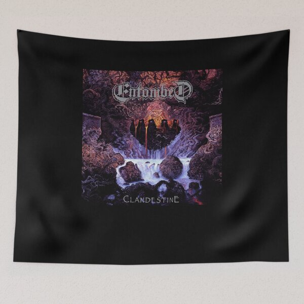 Item preview, Entombed Clandestine 3 Album Cover. designed and sold by thucuoip.