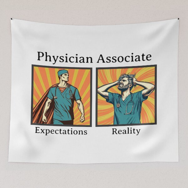 Item preview, Physician Associate Expectations (male) designed and sold by milesromney.