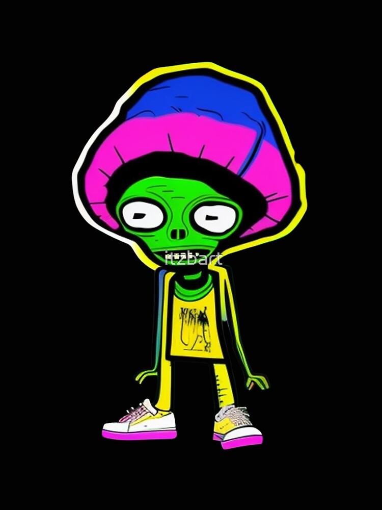 Thumbnail 3 of 3, Scarf, Funny Cartoon Rapper designed and sold by jeanmbart.
