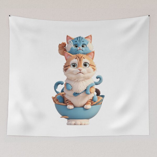 Item preview, Cat stickers, cat T-shirts, cat clothing, and other accessories. designed and sold by Cute-Print.