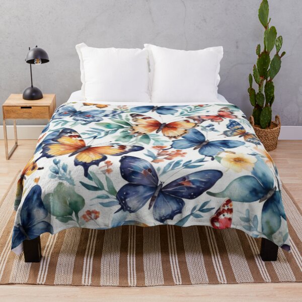 Item preview, butterfly watercolor pattern designed and sold by shokA Design.