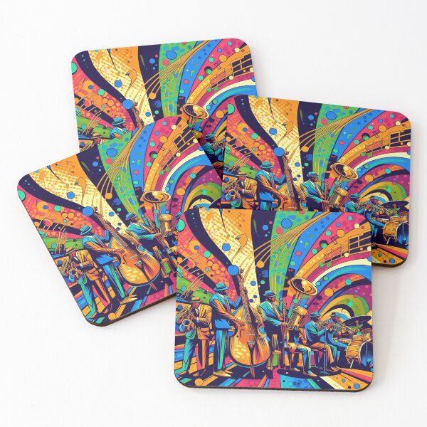 Item preview, Jazz Fusion Pop Art - home decor designed and sold by crea8iveway.