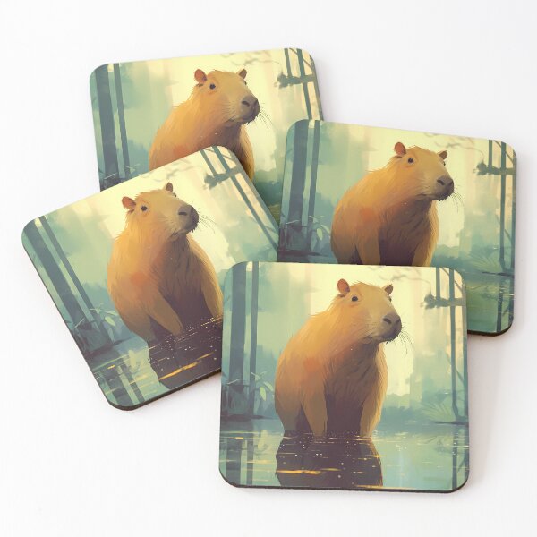 Item preview, Capybara Art designed and sold by Bomba Visual.