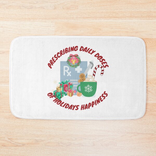 Item preview, Prescribing daily doses of holidays happiness, doctors and nurse designed and sold by NoetherSym.