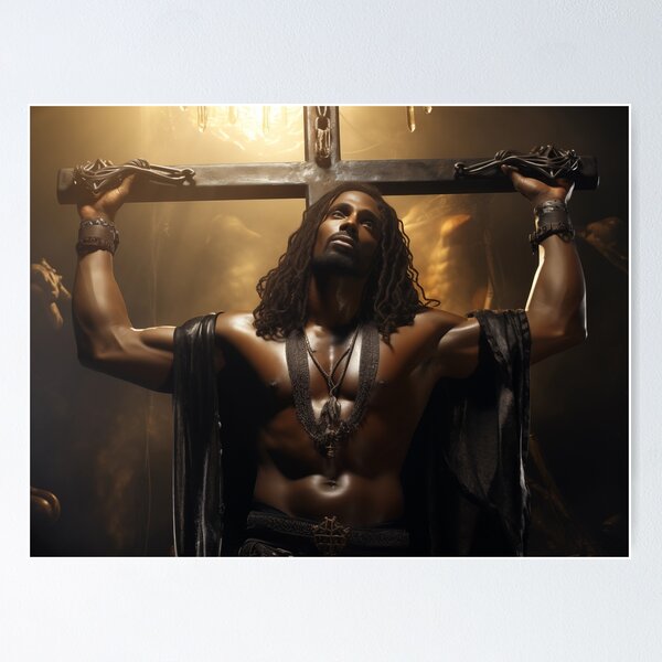 Black Jesus Posters for Sale | Redbubble
