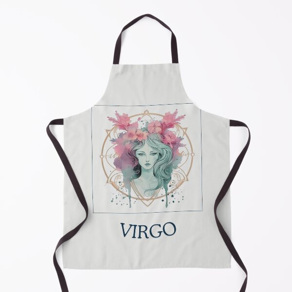 Item preview, Vintage Cute Virgo Zodiac- Horescope/SunSign Theme  on white back ground designed and sold by CosmicNook1.
