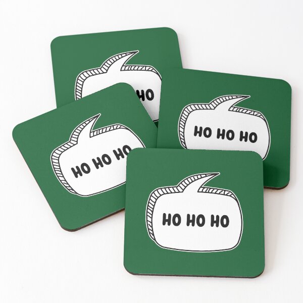 Item preview, HO HO HO Speech Bubble Typo designed and sold by usernamenaijan.