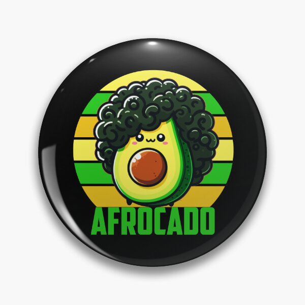 Item preview, Afrocado - Funny Avocado Pun designed and sold by Meliafroggy.
