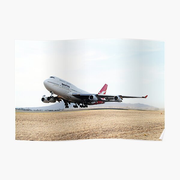 QANTAS Boeing 747 Poster