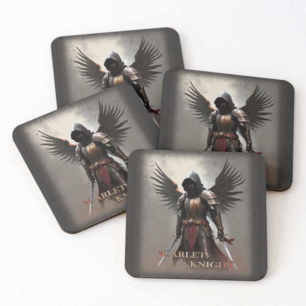 Item preview, SCARLET KNIGHT, Wings of freedom, Two Swords, CrisMor-Art designed and sold by CrisMor-Art.