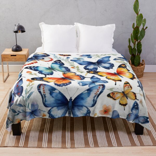 Item preview, butterfly watercolor pattern designed and sold by shokA Design.