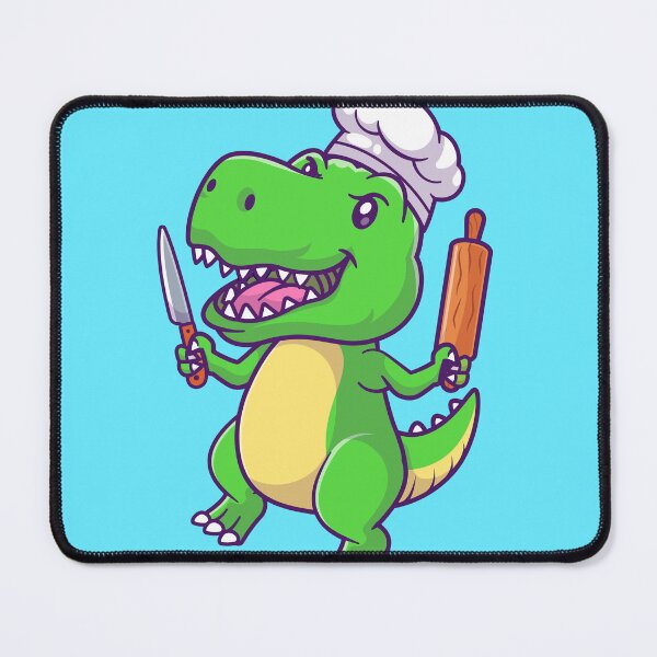 Item preview, Crocodile with Balloon and Chef Hat Cartoon designed and sold by hjian8219.