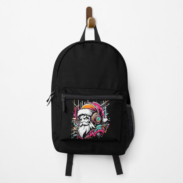 Item preview, Santa Claus with headphones on his ears listening to music. designed and sold by Lukasz Kobylka.