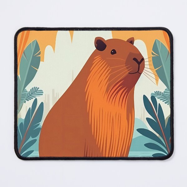 Item preview, Capybara Cartoon Art designed and sold by Bomba Visual.