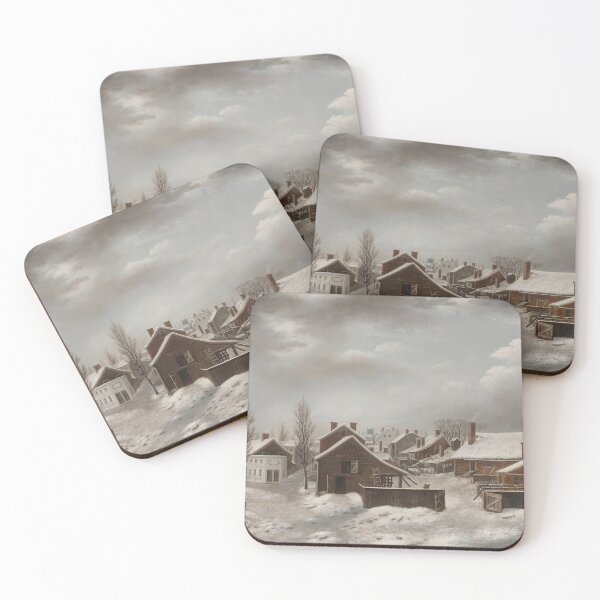Item preview, Winter Scene in Brooklyn designed and sold by Gnouhp.