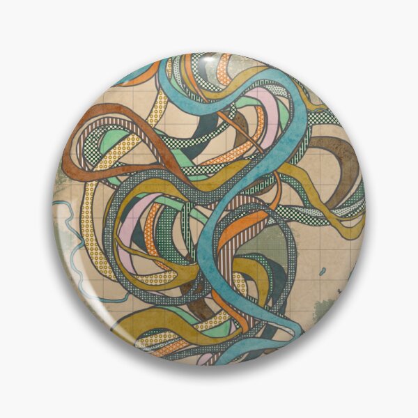 Item preview, Meander (fictional cartography) designed and sold by fuzzytooth.