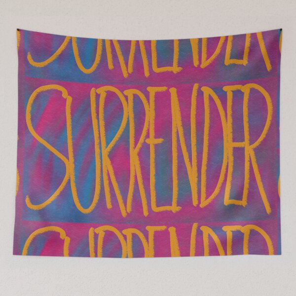 Item preview, SURRENDER word art print designed and sold by nataliavandalia.