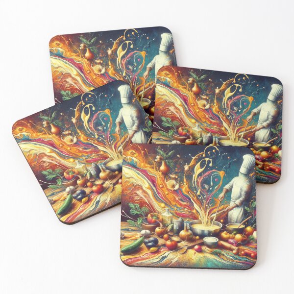 Item preview, Culinary Maestro Pop Art - home decor designed and sold by crea8iveway.