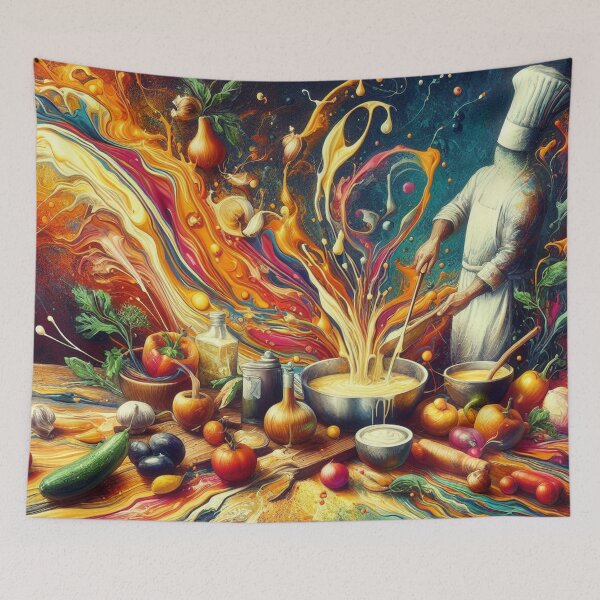 Item preview, Culinary Maestro Pop Art - home decor designed and sold by crea8iveway.