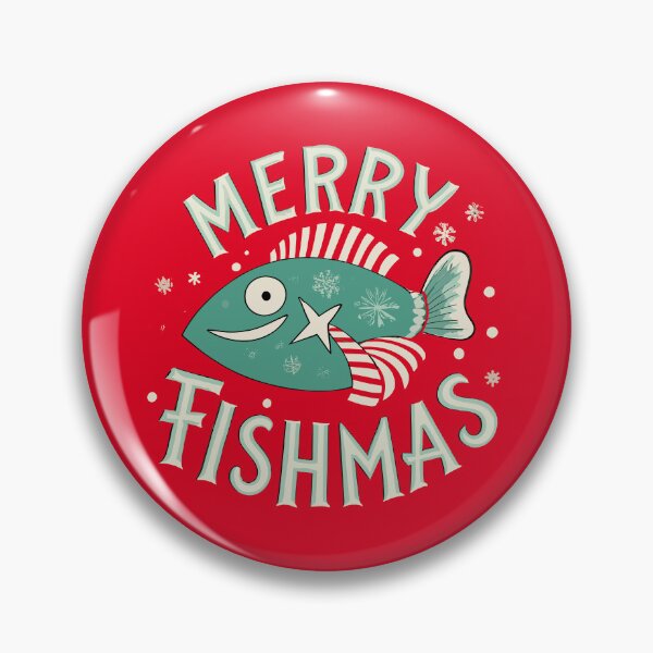 Item preview, Merry Fishmas Fishing Is My Life designed and sold by every1luvstees.