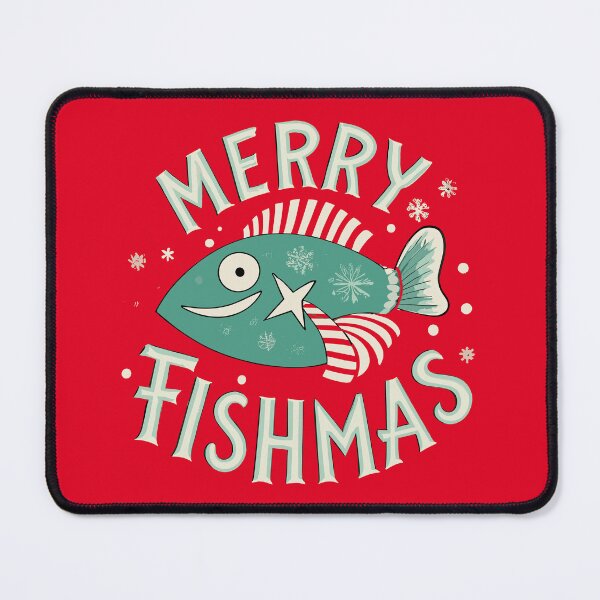 Item preview, Merry Fishmas Fishing Is My Life designed and sold by every1luvstees.
