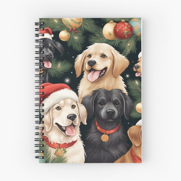 Item preview, Christmas puppys winter pattern designed and sold by SmileshareShop.
