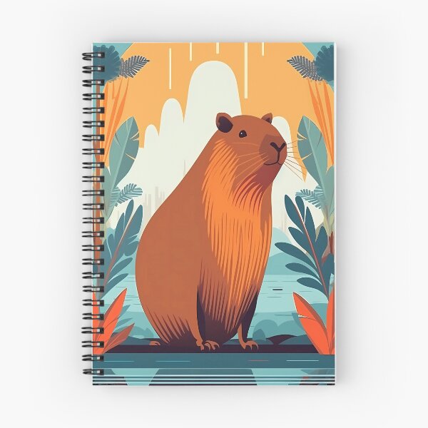Item preview, Capybara Cartoon Art designed and sold by Bomba Visual.