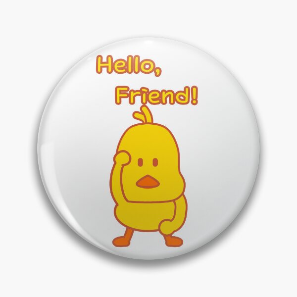 Item preview, Chick, hello, friend! designed and sold by NAGNE.