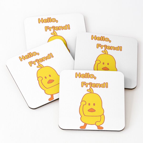 Item preview, Chick, hello, friend! designed and sold by NAGNE.