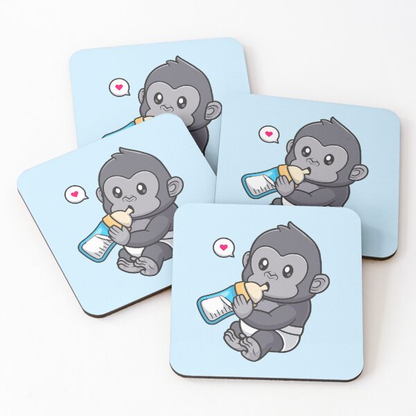 Item preview, Gorilla with Milk Train designed and sold by hjian8219.