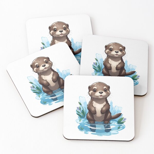 Item preview, Playful Cute Otter designed and sold by Imazh.