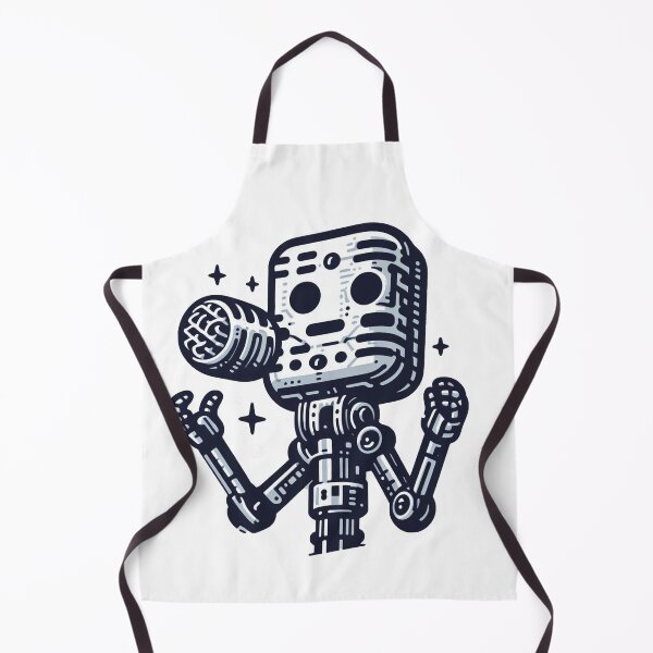 Item preview, microphone robot singer designed and sold by AxelBrook.
