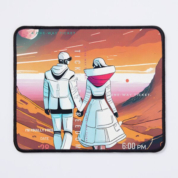 Item preview, Mars -a One Way Ticket 10 designed and sold by DM-MD.