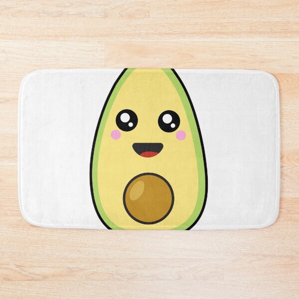 Artikelvorschau, Kawaii-Avocado | Süße Avocado-Zeichnung entworfen und verkauft von sassandsun.