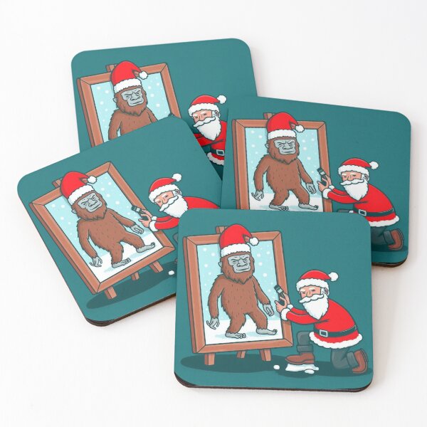 Item preview, Santa's Sketch: Bigfoot Edition designed and sold by HeadTurningArt.