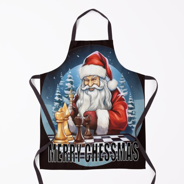 Item preview, Fun Christmas Gift For Chess Lover with Santa Claus Merry Chessmas designed and sold by Izabel-Design.