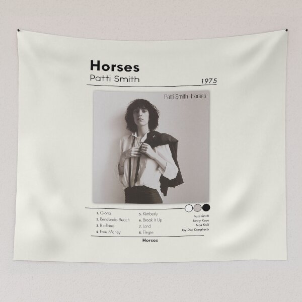 Item preview, Patti Smith - Horses | Album Card designed and sold by theoralcollage.
