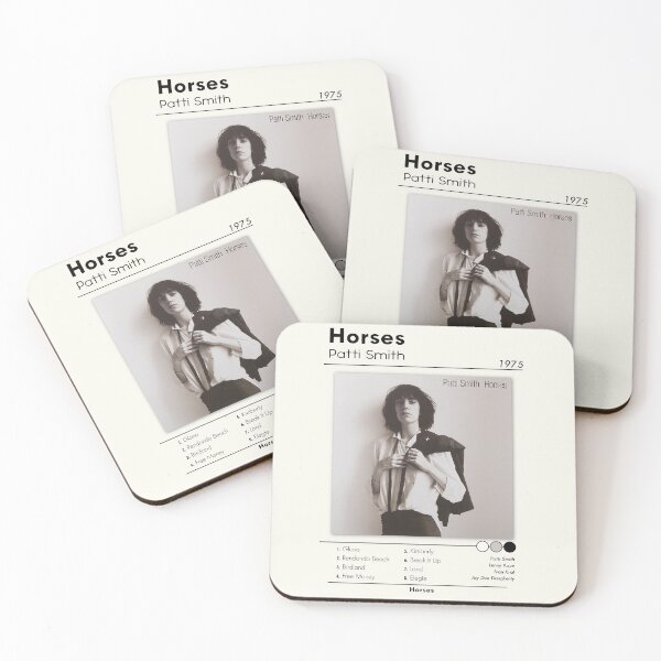 Item preview, Patti Smith - Horses | Album Card designed and sold by theoralcollage.