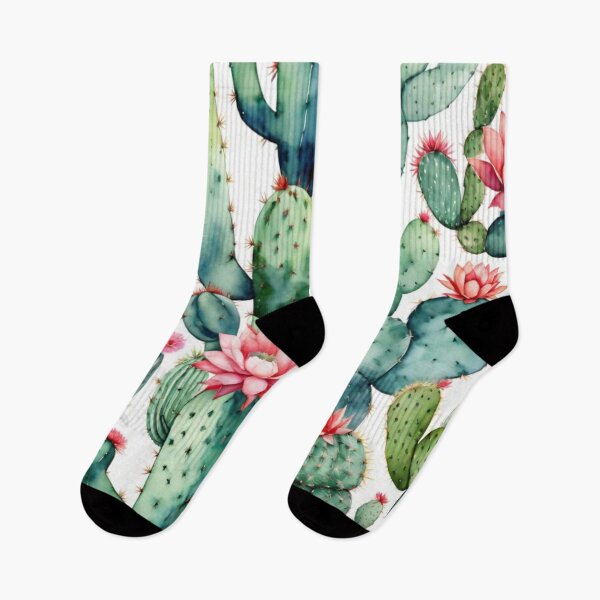 Item preview, Cactus watercolor pattern designed and sold by shokA Design.