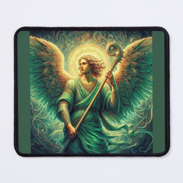 Item preview, Saint Raphael Archangel - Angel of Healing - Christmas gift designed and sold by Alkymias.