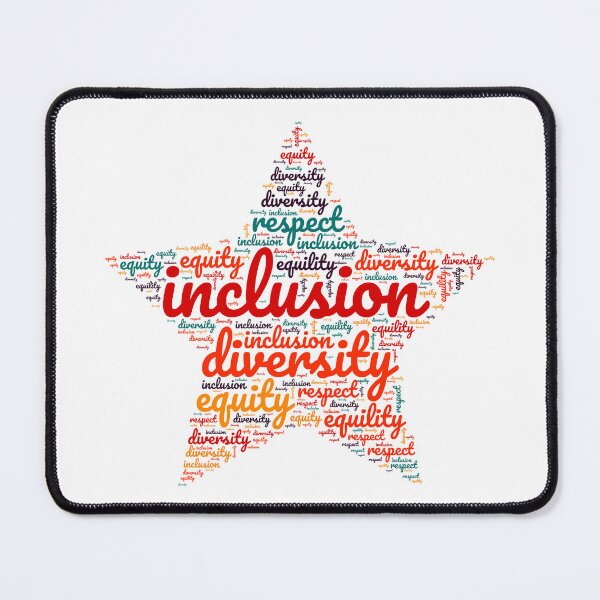 Item preview, Inclusion star shape design , accessibility rights, autism , chronic illness disability pride awareness disability advocate ADHD designed and sold by InspireGlow.