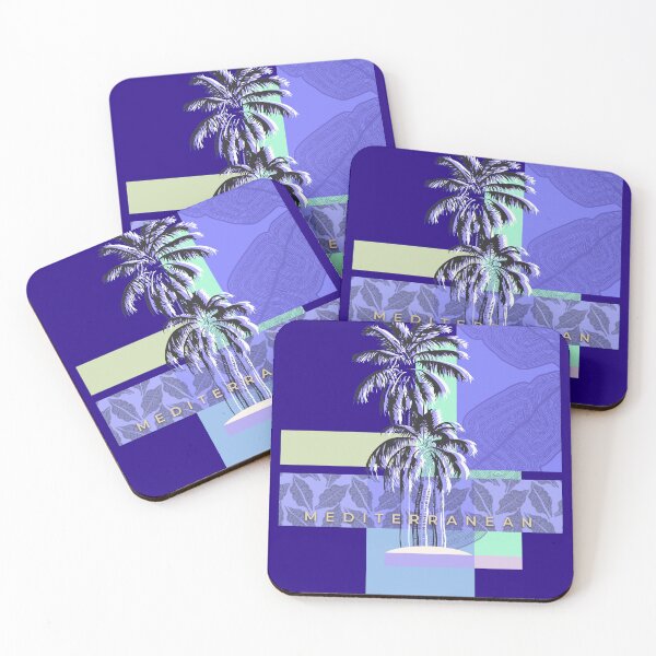 Item preview, Mediterranean tropical palm vibe designed and sold by WestIndigo.