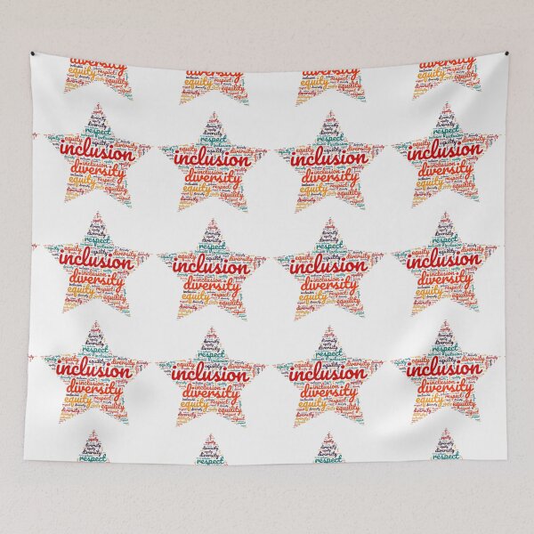 Item preview, Inclusion star shape design , accessibility rights, autism , chronic illness disability pride awareness disability advocate ADHD designed and sold by InspireGlow.