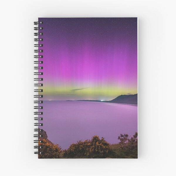 Item preview, Northern Lights over Rhossili Bay, Gower designed and sold by Dan Santillo.