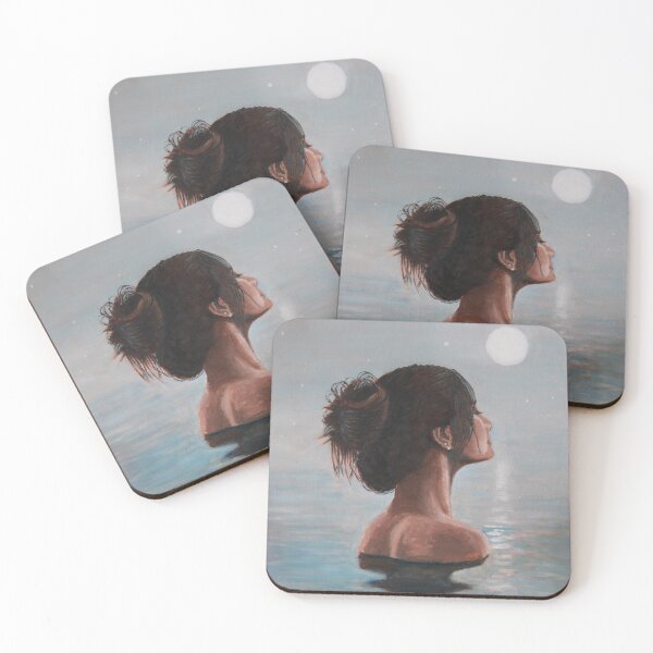 Item preview, Skinny Dipping by Moonlight designed and sold by Cool Art.
