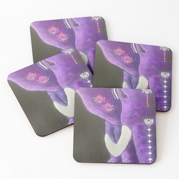 Item preview, Painted Elephant Painting designed and sold by sassandsun.