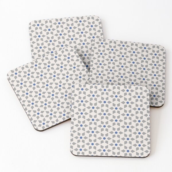 Item preview, Starburst Pattern in Blue and Gray designed and sold by tonymagnerart.